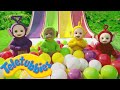 Teletubbies: 1 HOUR Compilation | Sliding Down   more! | Videos for Kids