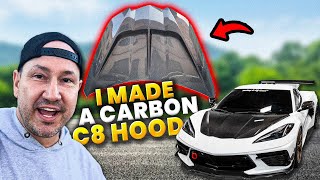 How to Make a Carbon Fiber Car Bonnet/Hood   Resin Infusion