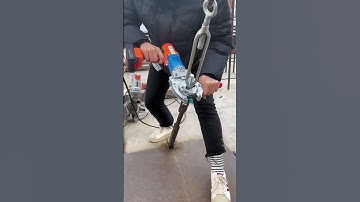 Electric two way wire tension nut wrench  Good tools and machinery make work easy #viralshort