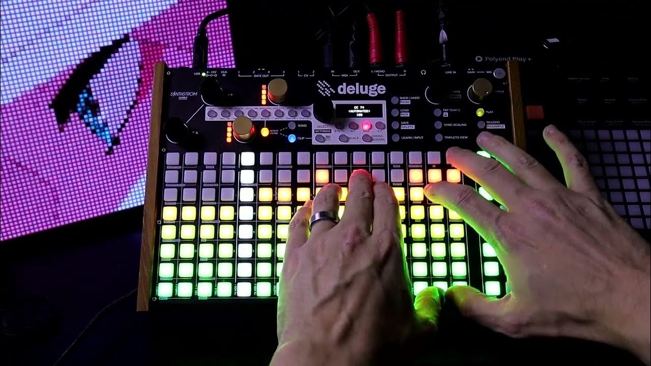DELUGE MIDI CC AND LINE IN FX / AUTOMATION PART 3 // SYNTHSTROM DELUGE TUTORIAL