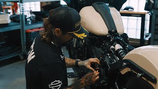 THE PARTS COUNTER WITH HARLEY-DAVIDSON AND SADDLEMEN RACE DEVELOPMENT
