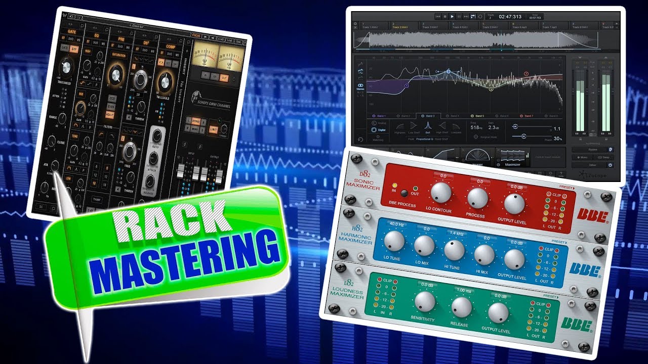 Rack Mastering - Waves [Izotope Ozone] Bb Sonic Maximixer 2019 💚 - YouTube