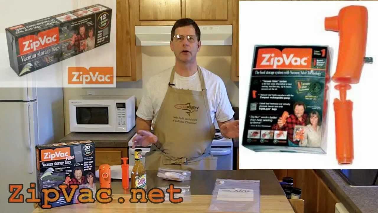Marinating Flounder With a ZipVac Vacuum Sealer System YouTube