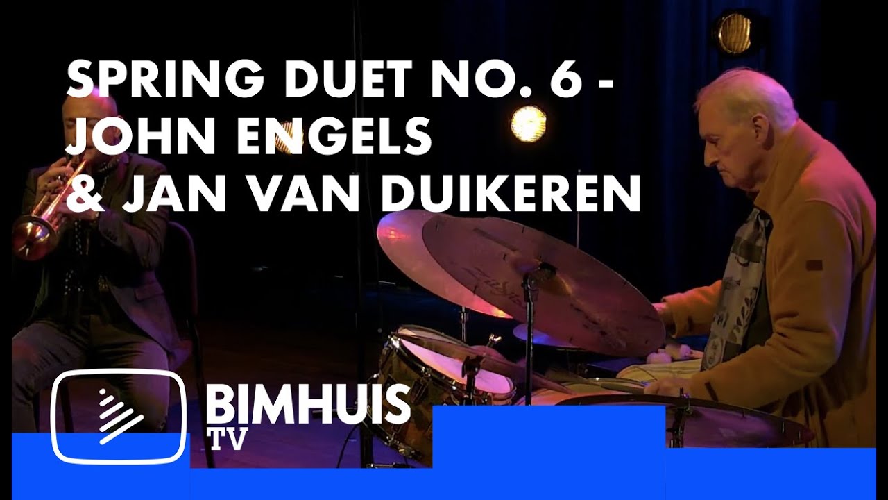 Spring Duets 2022 - John Engels & Jan van Duikeren – drums & trumpet