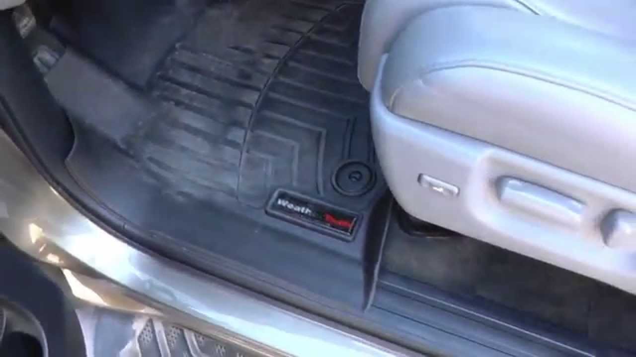 2008 2019 Toyota Sequoia Weathertech Floor Mats Youtube