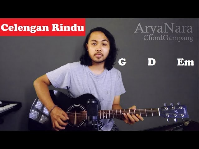 Chord Gampang (Celengan Rindu - Fiersa Besari) by Arya Nara (Tutorial Gitar) Untuk Pemula class=