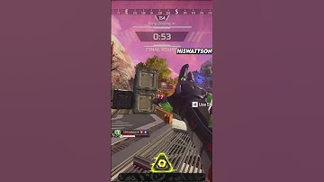 HisWattson With The MOST Satisfying Caustic Ult in Apex History! - Apex Legends