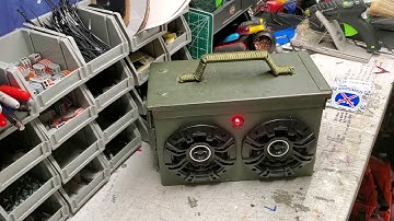 How To Make An Ammo Box Bluetooth Speaker Part 7
