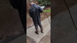 FILTHY Basketball Court MAKEOVER! Satisfying Pressure Washing #satisfying #pressurewashing