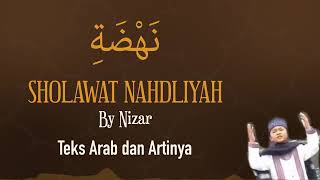 SHOLAWAT NAHDLIYAH full lirik teks Arab dan Artinya. By Nizar
