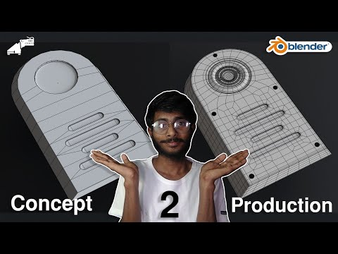 crnt Update New How To Create Loop Structure _ Concept 2 Production _ Blender Modeling _ 02