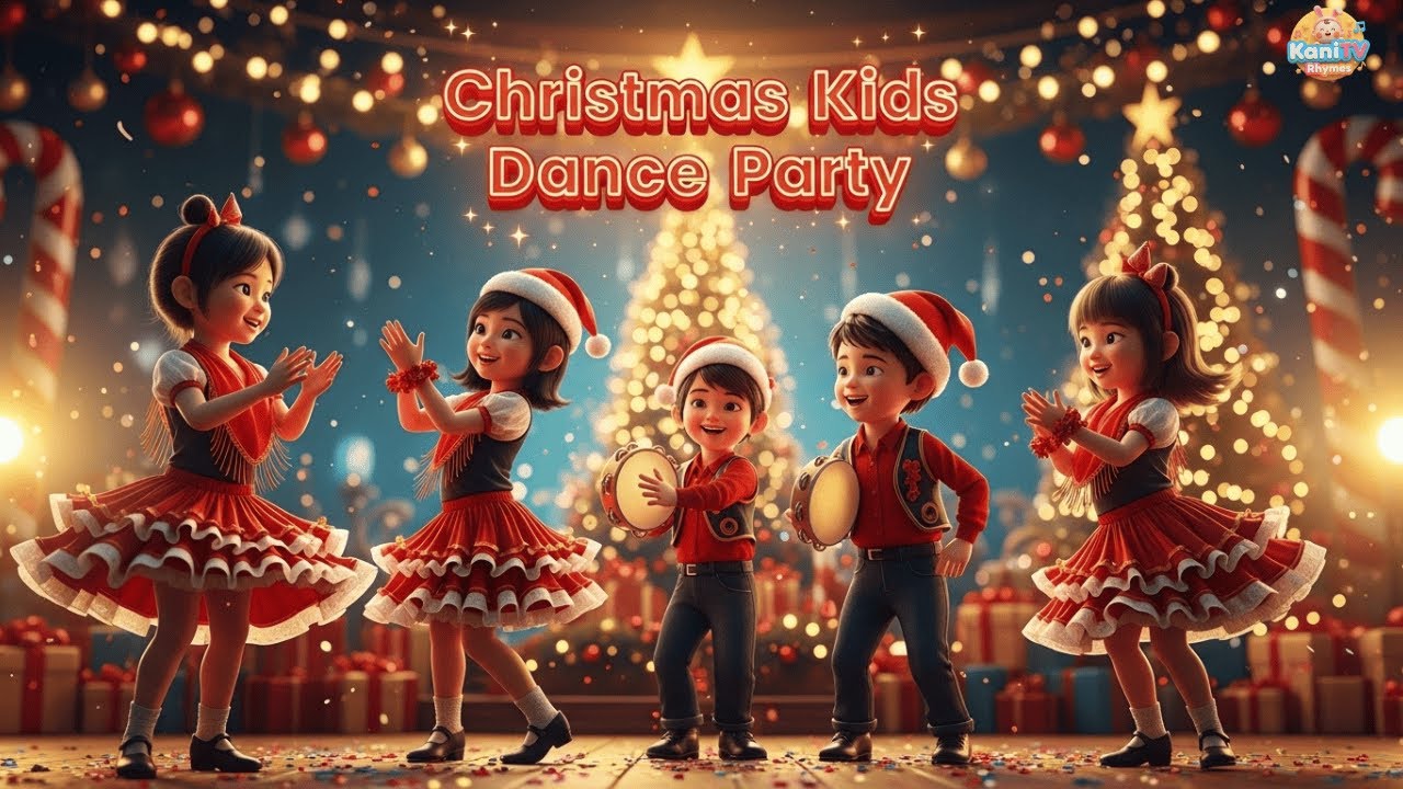Jingle Bell Baby Dance 💃 | Santa Christmas Party 🎅 | Fun Kids Dance ...