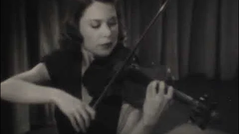 "Carroll Glenn - Violinist" 40s soundie (16mm)