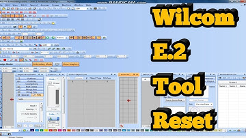 Wilcom Tool Hide | Settings in Wilcom E2| @Waqqar_kk