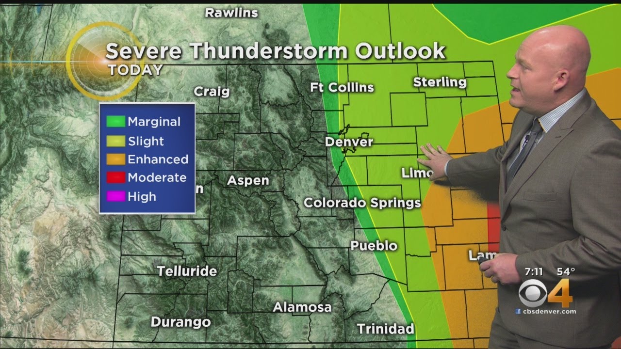 Severe Storms Possible This Afternoon - YouTube