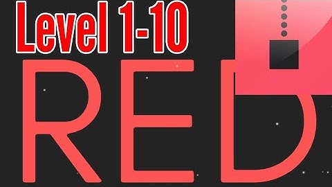 Red Level 1 2 3 4 5 6 7 8 9 10 Android Walkthrough Solution