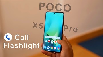 Poco X5 Pro Call Flash Light Settings | Poco X5 Pro 5g me Call Flash Light Kaise Lagaye