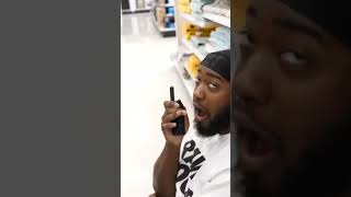 Jidion target employee walkietalkie prank