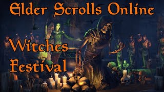 Elder Scrolls Online Livestream | Witchs Festival W/ David & Ashlie