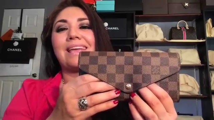 Louis Vuitton Retiro Sarah Wallet in Monogram Coated Canvas — Otra