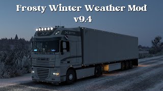 ETS 2 MODS 1.46 I Frosty Winter v9.4 I ETS 2 mod 1.46