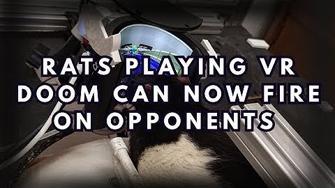 Rats Trained To Play Doom In VR Can Now Shoot Opponents 