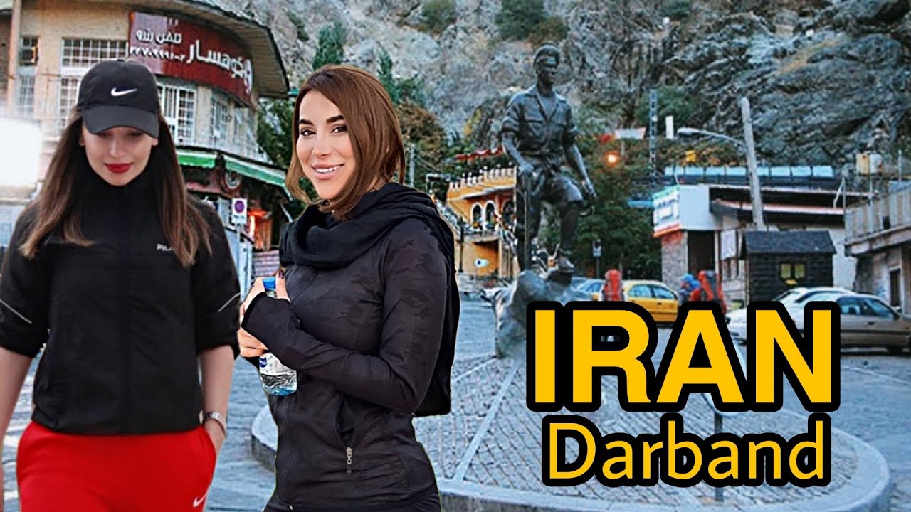 ⁣IRAN - Tehran 2022 [4k]|Driving on Darband Street Travel to Iran ایران