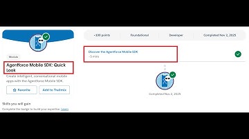 Agentforce Mobile SDK: Quick Look | Salesforce Trailhead