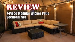 Best Choice Products 7-Piece Modular Outdoor Wicker Sectional Set - Review Best Choice Products 7-Piece Modular Outdoor Wicker Sectional Set - Review