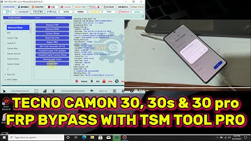 Tecno camon 30, 30s and 30 pro frp bypass tsm tool pro. Meta mode: Android 14 bypass. #tripletechgh 