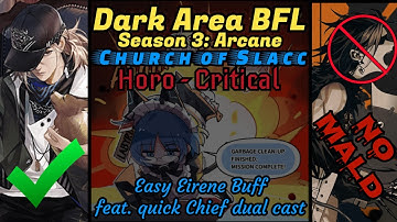 [PtN] Dark BFL: Horo Critical "Easy Eirene Buff" (NA 252k, rough draft)
