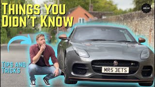Things You Didn't Know About the Jaguar F Type | Hidden Tips & Tricks