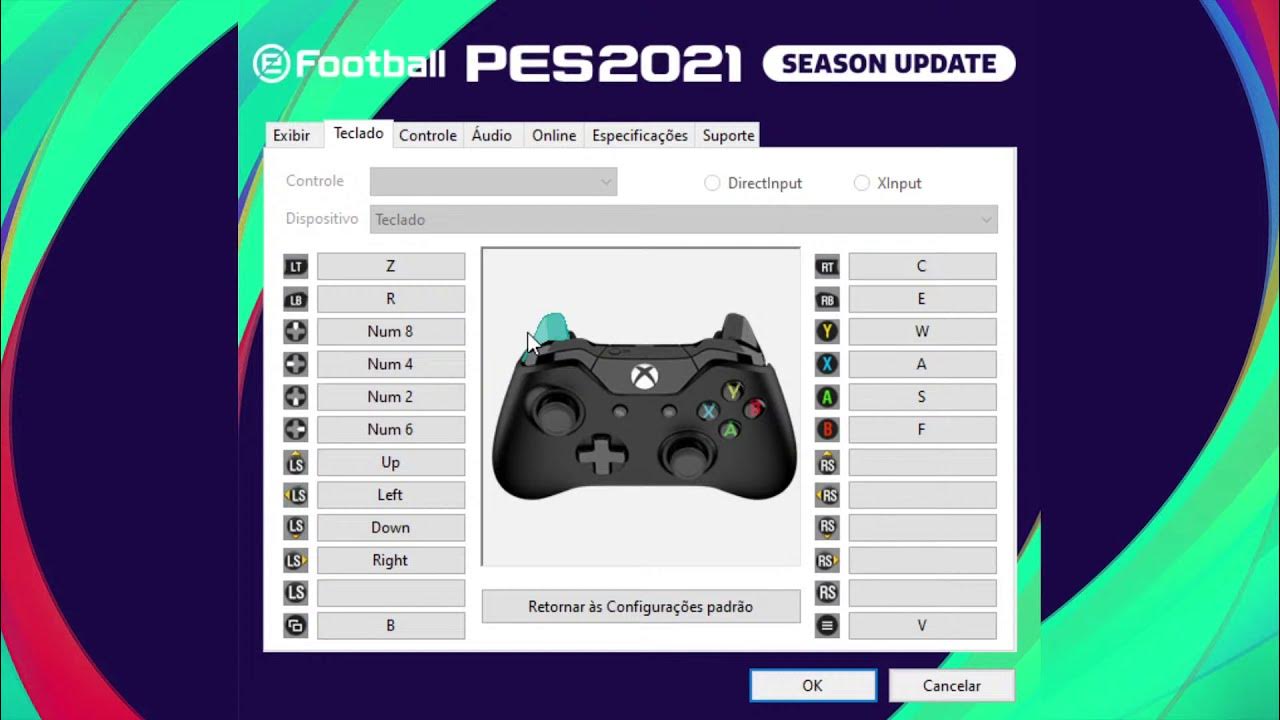 PES 2021 CONFIGURAÇÃO NO TECLADO, DRIBLES E COMO PROTEGER A BOLA
