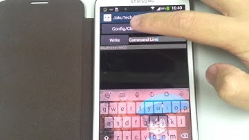 Android USB to RS232 cable demo (RS232JK) CHI