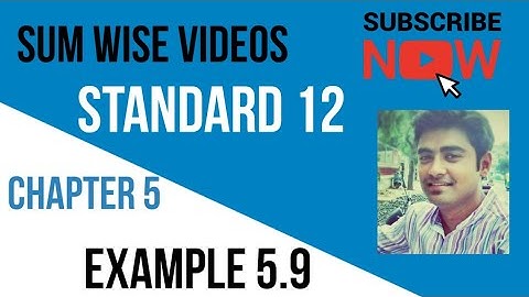 NCERT Physics class 12 chapter 5 EXAMPLE 5.9 #physicsuniversewithjaiminshah