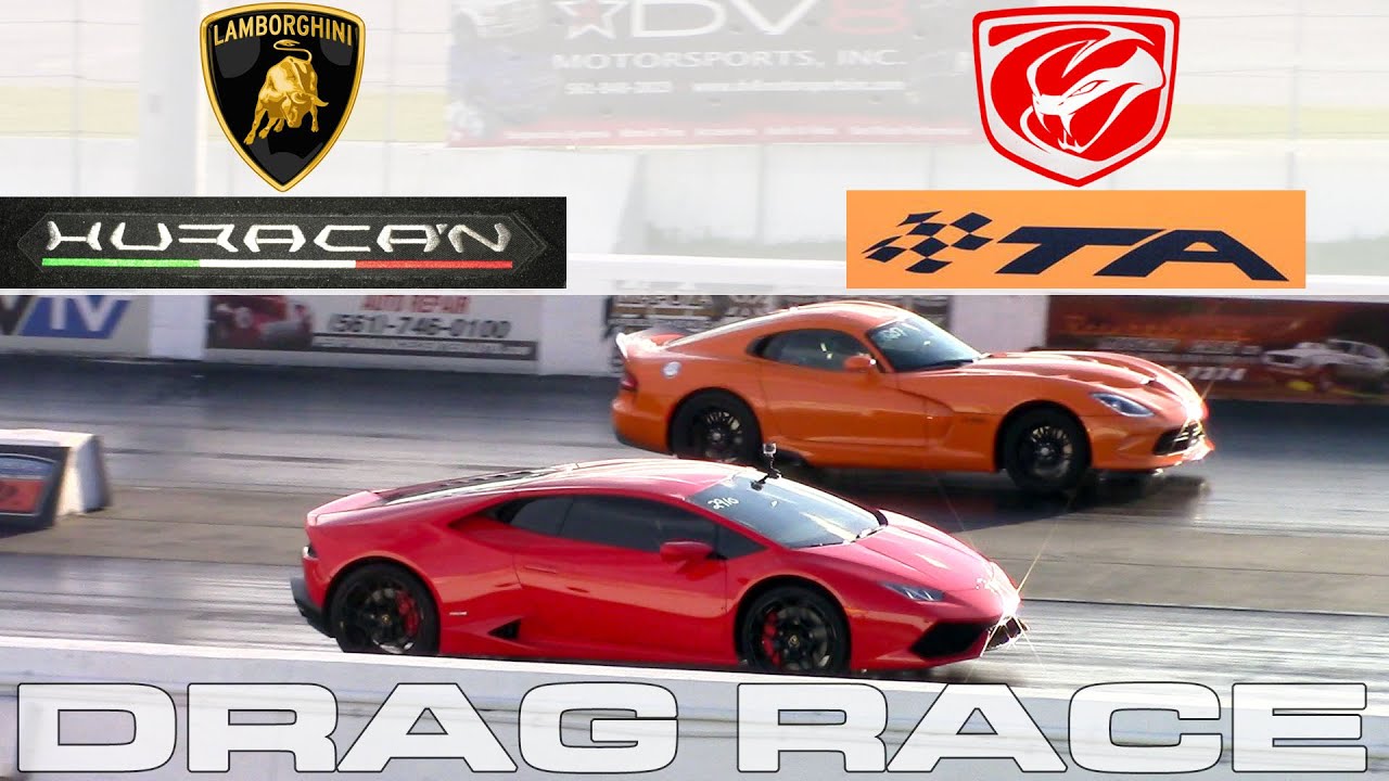 Arriba 76+ imagen dodge viper vs lamborghini