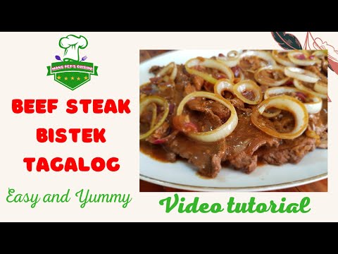 Beef steak Filipino