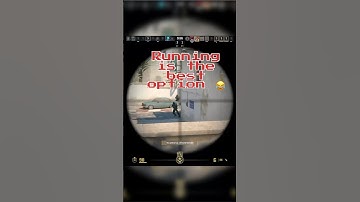 Running is best option 😂 #csgo #cs2 #trending #youtubeshorts #gaming #explore #funny #noob #memes
