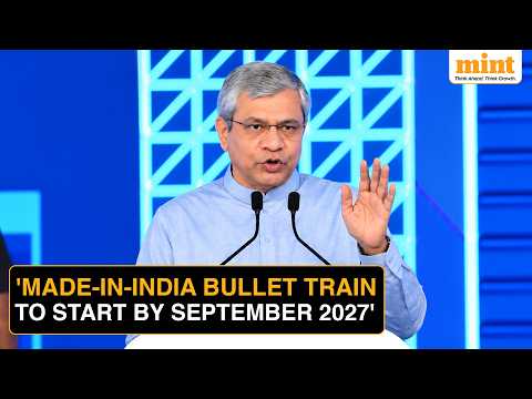 Ashwini Vaishnaw Spells Out Exact Timeline For Bullet Train & Other Railway Projects