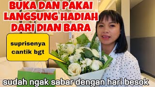 BUKA SURPRISE DARI @DianBara DAN LANGSUNG KU PAKAI TIDAK SABAR BUAT HARI BESOK MOMMY MAKE OVER