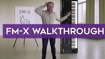 Montage M8X FM-X walkthrough: Patch from scratch tutorial on Yamaha