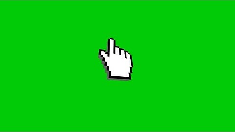 Mouse click hand finger pointer green screen, mouse finger click green screen by Tech Nkt