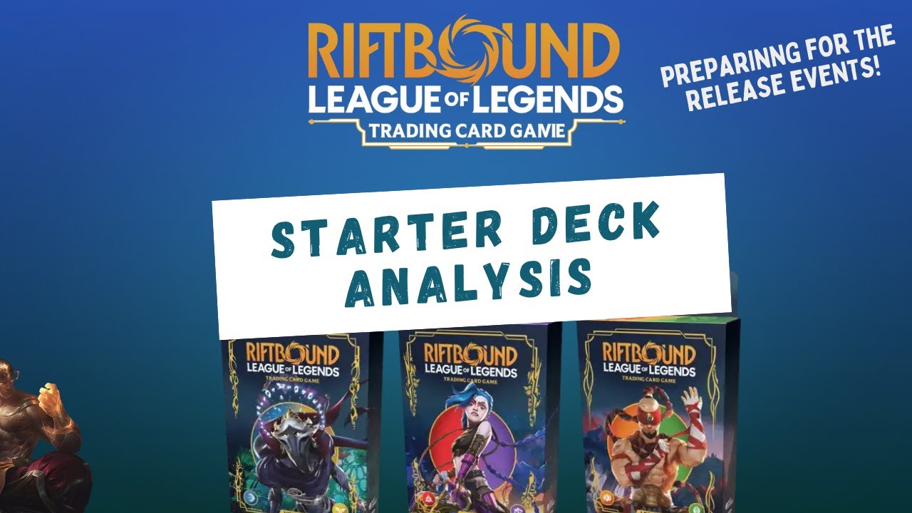 Preparing for Riftbound Release Events - Starter Deck Analysis - YouTube