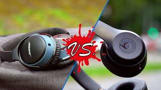 Compare Beats by Dr. Dre Solo3 vs Bose SoundLink II vs Bose QuietComfort 35  II