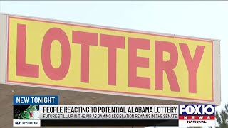 Reacting to potential Alabama lottery