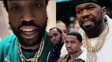 Meek Mill GOES OFF On 50 Cent For BEEFING With Diddy Son “FEDERAL & MISERABLE, YOU A..