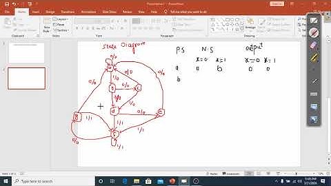 Digital Logic Design Lecture 26: State Reduction and State Assignment(Part 1)