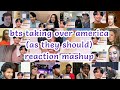 bts taking over america (as they should) || reaction mashup