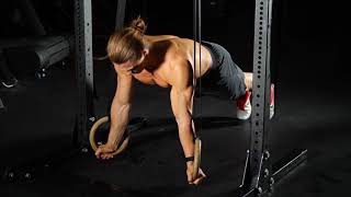 Ring Plank External Rotation