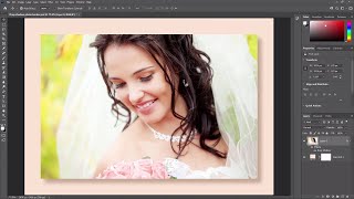 Create a Drop Shadow Photo Border in Photoshop